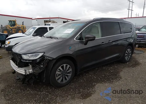2021 Chrysler Pacifica Hybrid Touring L z USA, uszkodzony, nr VIN 2C4RC1L74MR603087